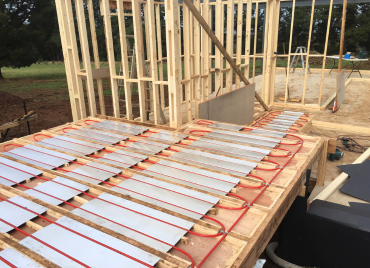 Brendon Harris Hydronics under floor heating under timber floor hydronic